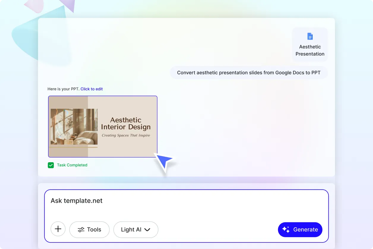 Free AI Google Docs to PPT Generator | Convert Google Docs to PowerPoint Online